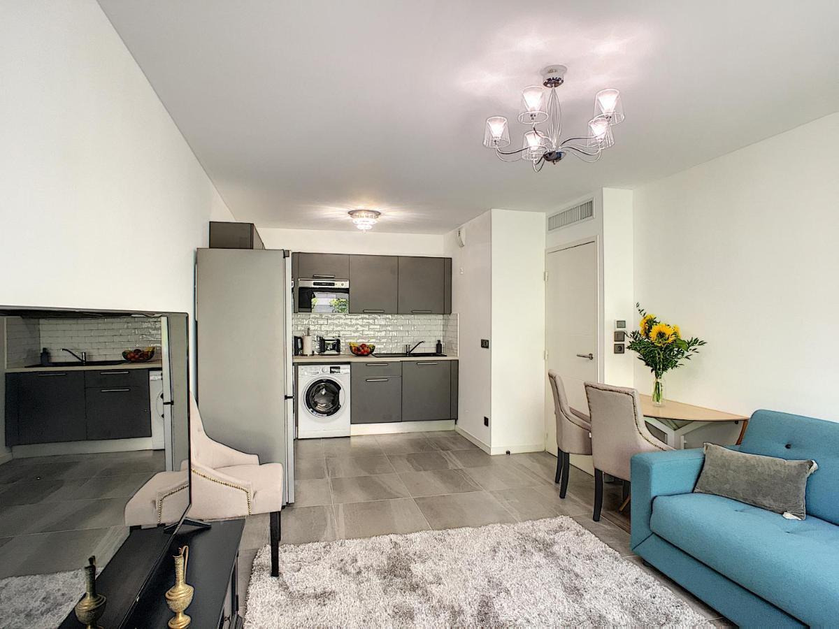 Palm Beach Apartment With A Pool In The Residence 칸느 외부 사진